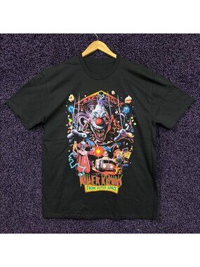 Killer Klown From Outer Space Crazy House T-shirt size Extra Large